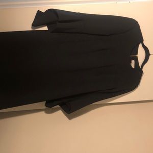 Calvin Klein Black Bell Sleeve Dress